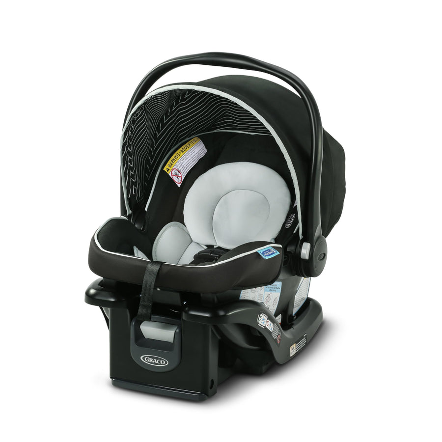 Graco SnugRide Lite LX Infant Car Seat Lightweight Rear Facing For Babies 4 To 30 Lb With Four Position Base LATCH