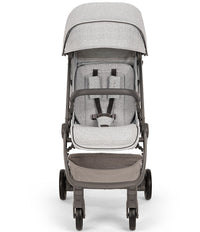 Nuna TRVL Self-Folding Sterling Compact Stroller - Ultra Portable Travel Companion thumbnail 5