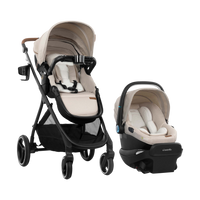 Evenflo Shyft Intuiti+ Travel System Featuring Revolve180 LiteMax NXT With SensorySoothe - Ultra Smooth Maneuverability thumbnail 1