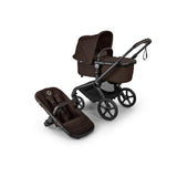 Bugaboo Fox 5 Renew Complete Pushchair - Black/Cocoa Brown