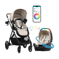 Evenflo Shyft Intuiti+ Travel System Featuring Revolve180 LiteMax NXT With SensorySoothe - Ultra Smooth Maneuverability thumbnail 2