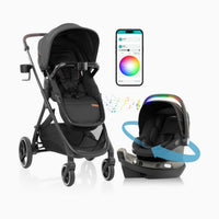 Evenflo Shyft Intuiti+ Travel System Featuring Revolve180 LiteMax NXT With SensorySoothe - Ultra Smooth Maneuverability thumbnail 8