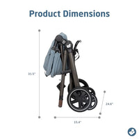 Maxi-Cosi Zelia Luxe 5 In 1 Modular Travel System With Mico Luxe Infant Car Seat thumbnail 67