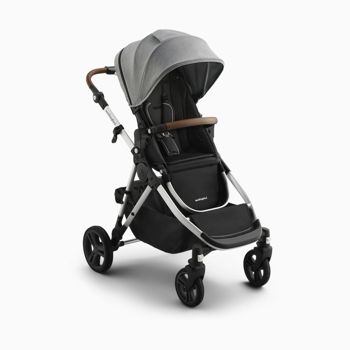 Mockingbird Single-to-Double Stroller 3 Point 0 - Birth to Toddler With Lie-Flat Bassinet and Forty Car Seat Adapters — image 10