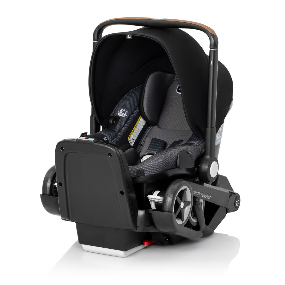Evenflo Shyft DualRide With Carryall Storage Infant Car Seat And Stroller - One Step Car Seat To Stroller Conversion — image 7