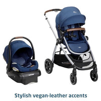 Maxi-Cosi Zelia Luxe 5 In 1 Modular Travel System With Mico Luxe Infant Car Seat thumbnail 19