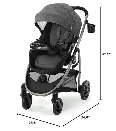Graco Modes Pramette Travel System 3in1 Infant Car Seat Stroller — image 22