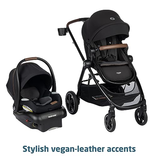Maxi-Cosi Zelia Luxe 5 In 1 Modular Travel System With Mico Luxe Infant Car Seat — image 62