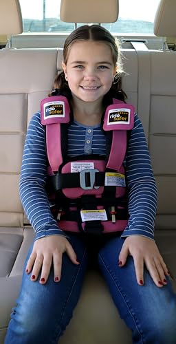 RideSafer Portable Car Seat Small Black Lightweight For Travel And Everyday Child Safety — image 38