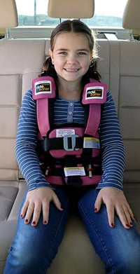 RideSafer Portable Car Seat Small Black Lightweight For Travel And Everyday Child Safety thumbnail 38