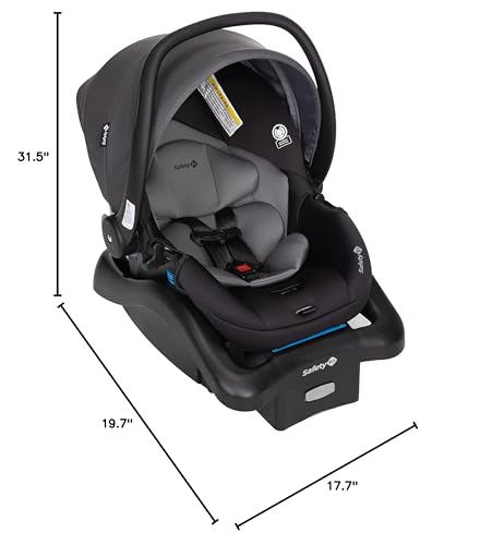 Safety 1st Smooth Ride Travel System Stroller With OnBoard FLX Infant Car Seat Easy Install And Large Canopy — image 18