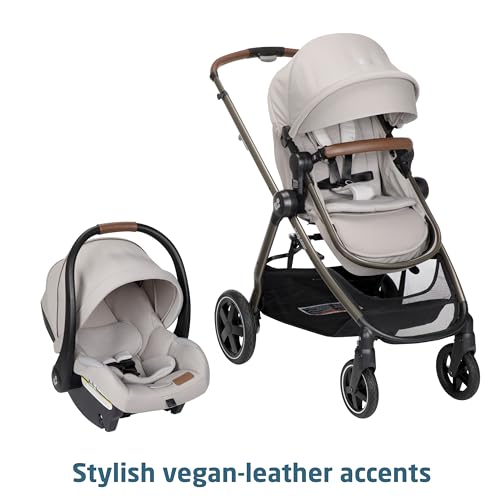 Maxi-Cosi Zelia Luxe 5 In 1 Modular Travel System With Mico Luxe Infant Car Seat — image 59
