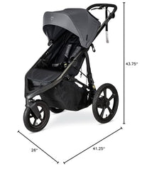 Wayfinder Jogging Stroller With Independent Dual Suspension thumbnail 16