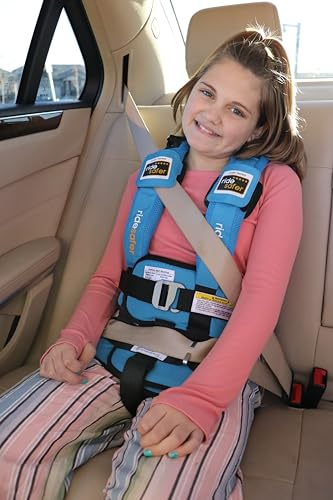 RideSafer Portable Car Seat Small Black Lightweight For Travel And Everyday Child Safety — image 14