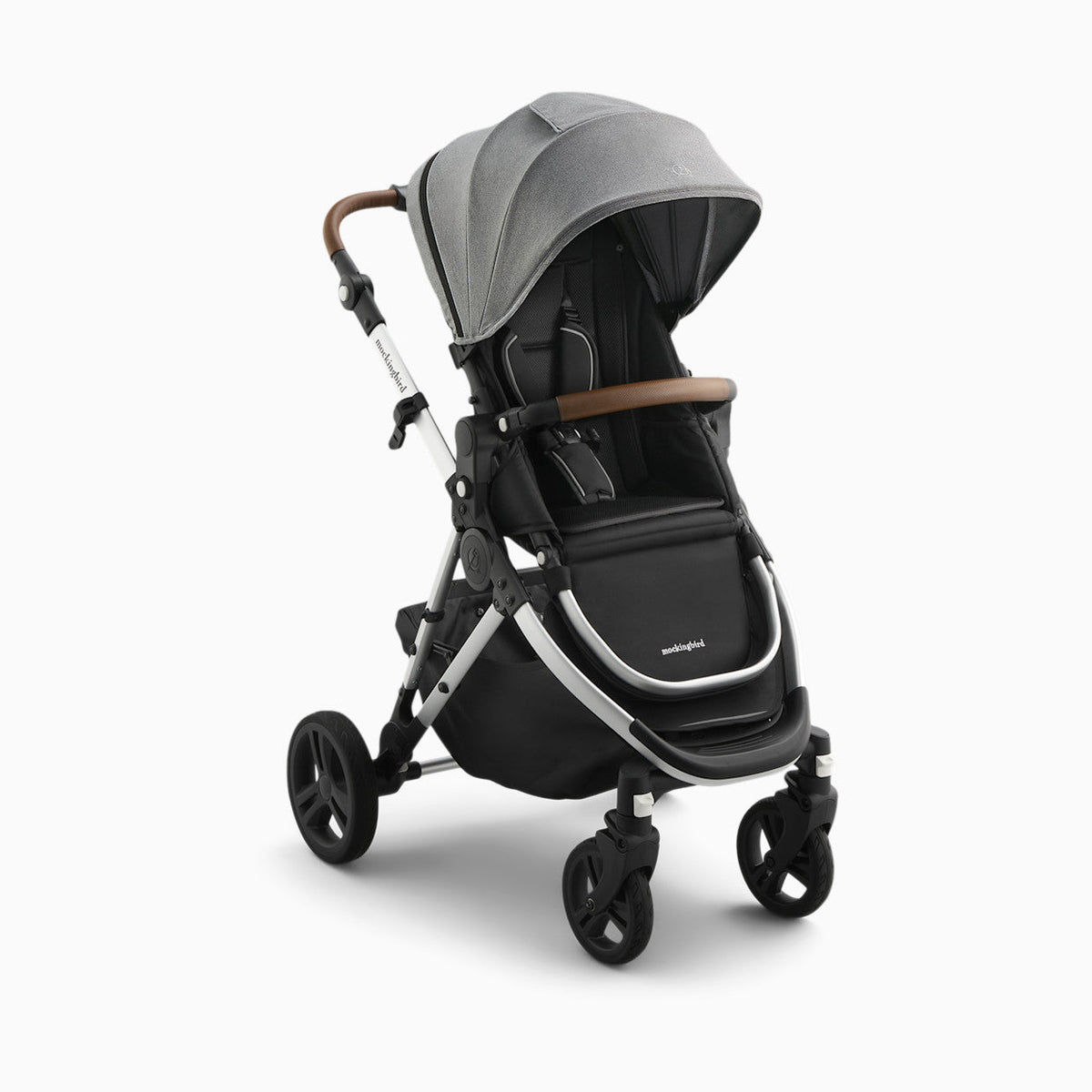 Mockingbird Single Stroller 3.0 - Premium Lie Flat Bassinet And Car Seat Adapter Compatibility — image 12