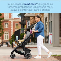 Graco Outpace LX All-Terrain 3-Wheel Stroller Travel System Ready One-Hand Fold In-Seat Suspension thumbnail 13