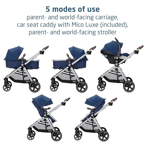 Maxi-Cosi Zelia Luxe 5 In 1 Modular Travel System With Mico Luxe Infant Car Seat — image 27