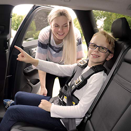 RideSafer Portable Car Seat Small Black Lightweight For Travel And Everyday Child Safety — image 26