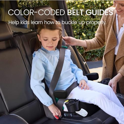 Britax Skyline Belt Positioning Booster Car Seat 2 Stage Design For Growing Kids Dusk Color — image 49