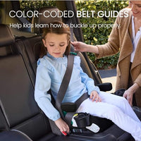 Britax Skyline Belt Positioning Booster Car Seat 2 Stage Design For Growing Kids Dusk Color thumbnail 49