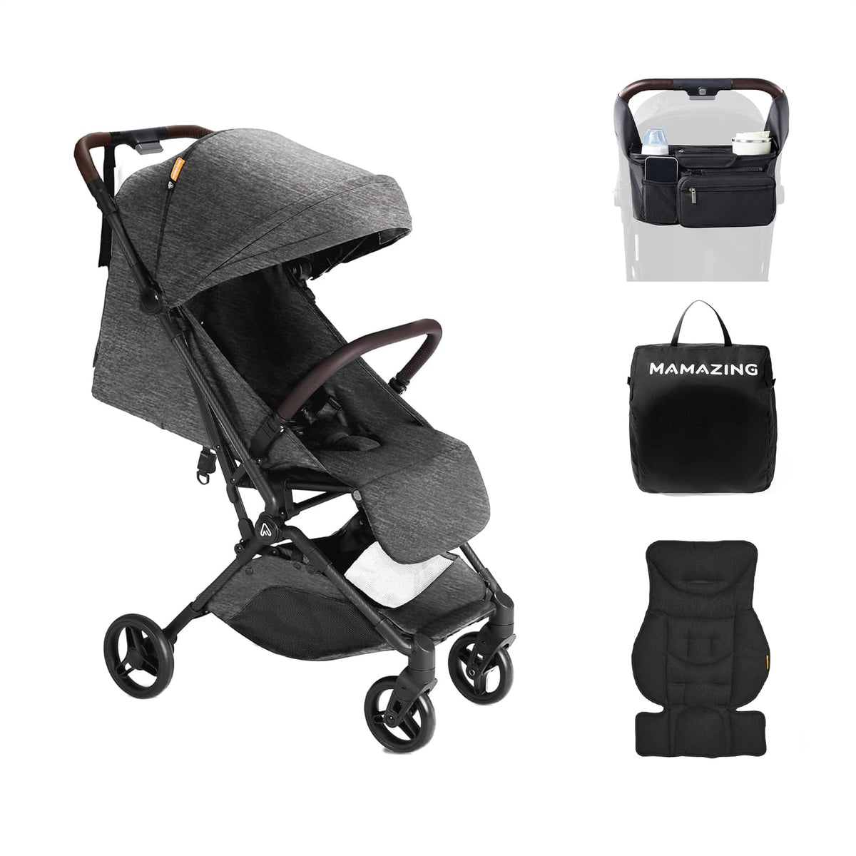 Ultra Air Lightweight Baby Travel Stroller One Handed Fold — image 3