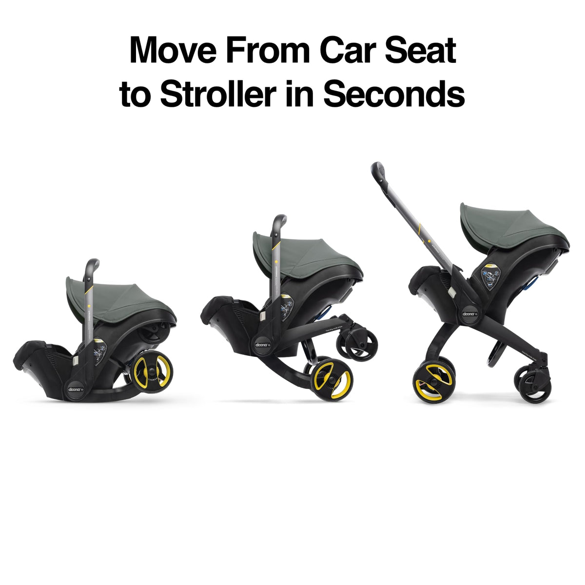 Doona Car Seat and Stroller Travel System All in One Easy Fold — image 7