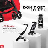 Gb Pockit All-Terrain Stroller Ultra Compact Design thumbnail 48