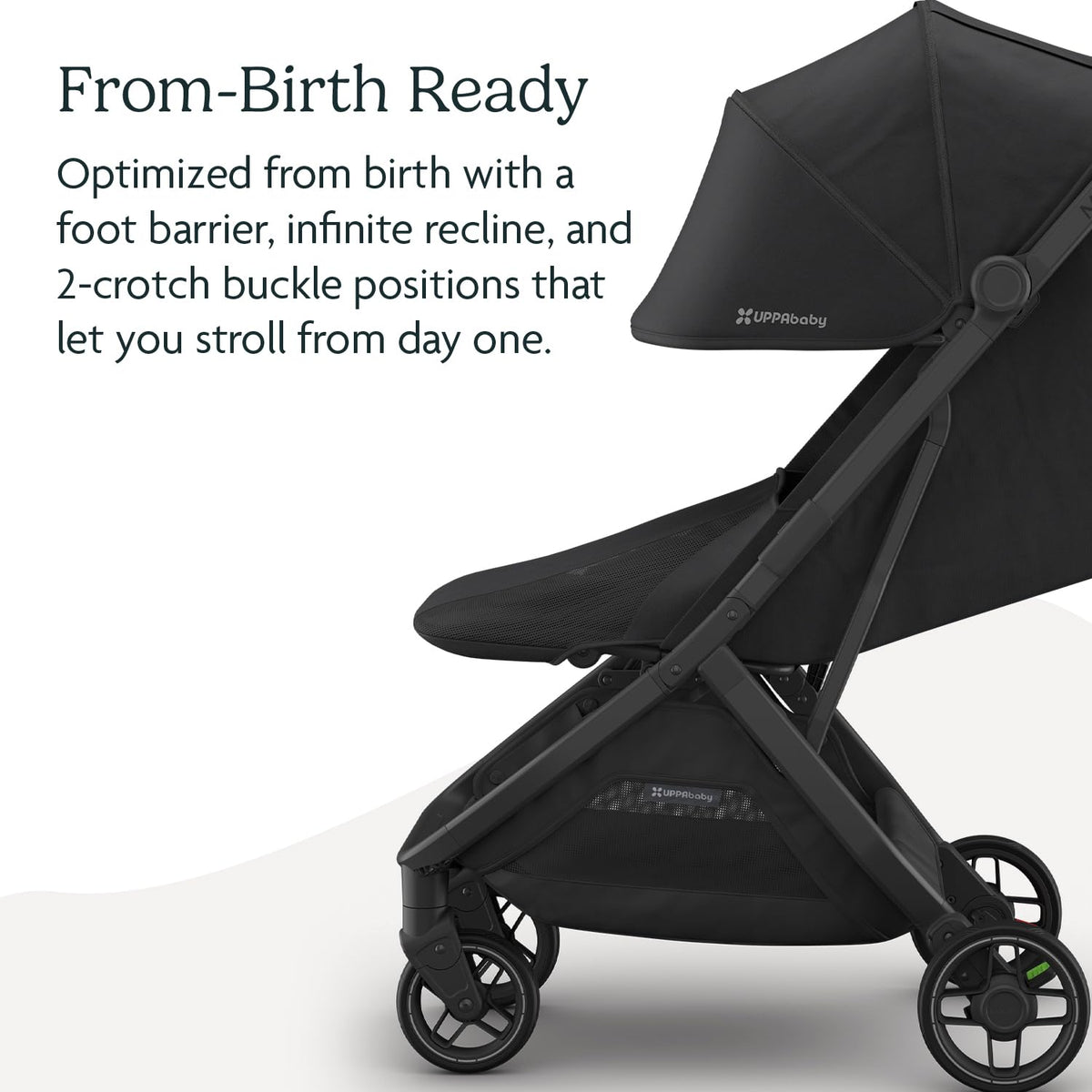 UPPAbaby Minu V3 Travel Stroller Lightweight One Hand Fold For Easy Overhead Travel — image 16