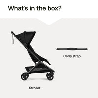 Bugaboo Butterfly 2 Travel Stroller Ultra Compact One Second Fold Lightweight Airplane Friendly Black thumbnail 16