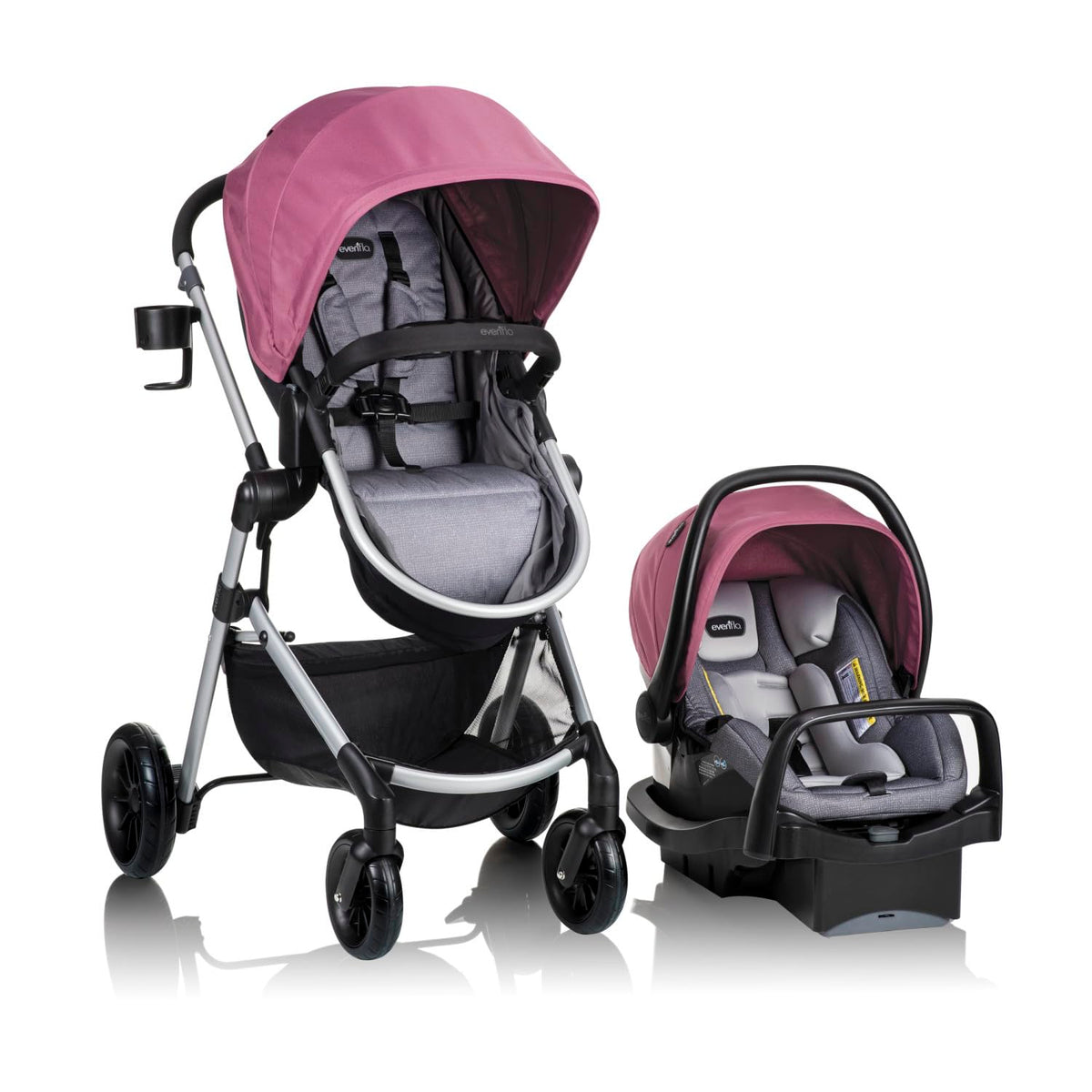 Evenflo Pivot Modular Travel System With LiteMax Infant Car Seat — image 4