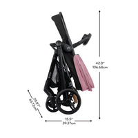 Evenflo Pivot NXT Travel System With LiteMax NXT Infant Car Seat Latte Tan For Easy On The Go thumbnail 8