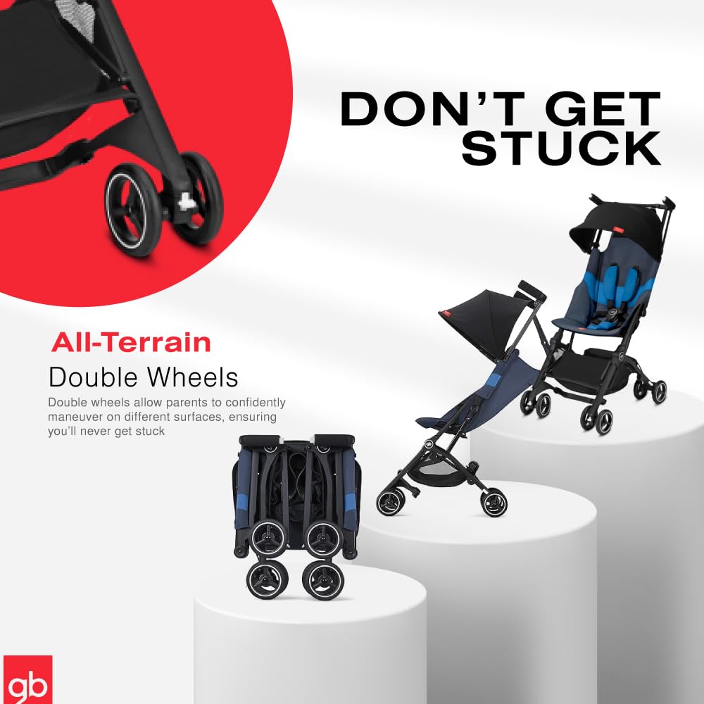 Gb Pockit All-Terrain Stroller Ultra Compact Design — image 13