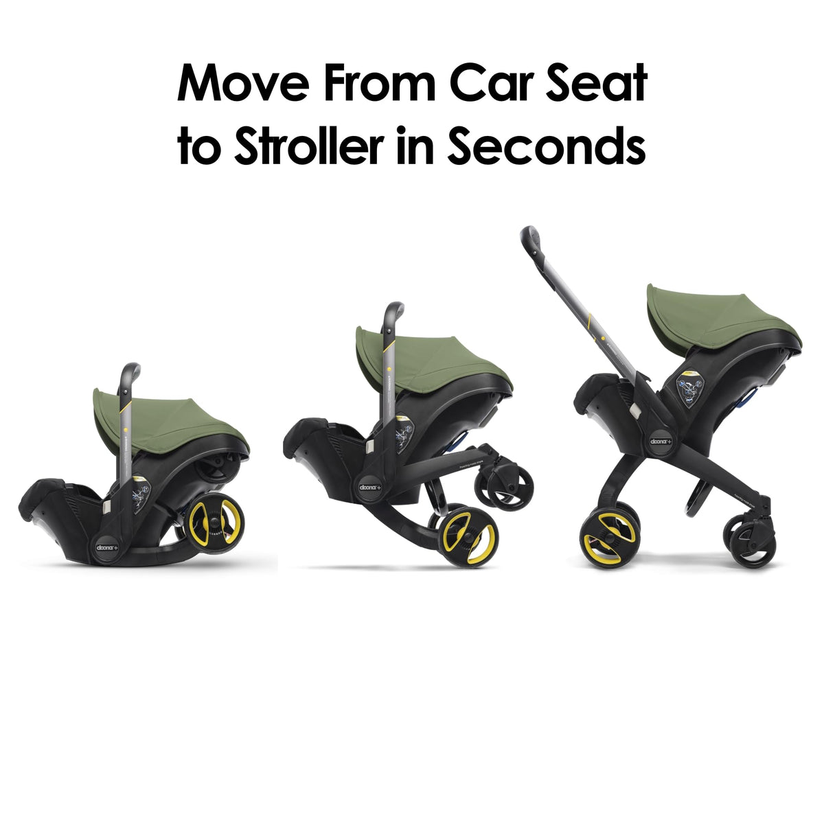 Doona Car Seat And Stroller Nitro Black All In One Travel System For Effortless Transitions — image 13