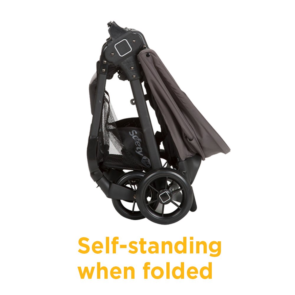 Safety 1st Smooth Ride Travel System Stroller With OnBoard FLX Infant Car Seat Easy Install And Large Canopy — image 25