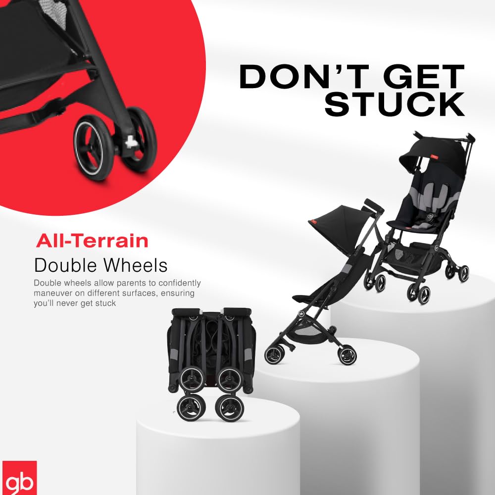 Gb Pockit All-Terrain Stroller Ultra Compact Design — image 15