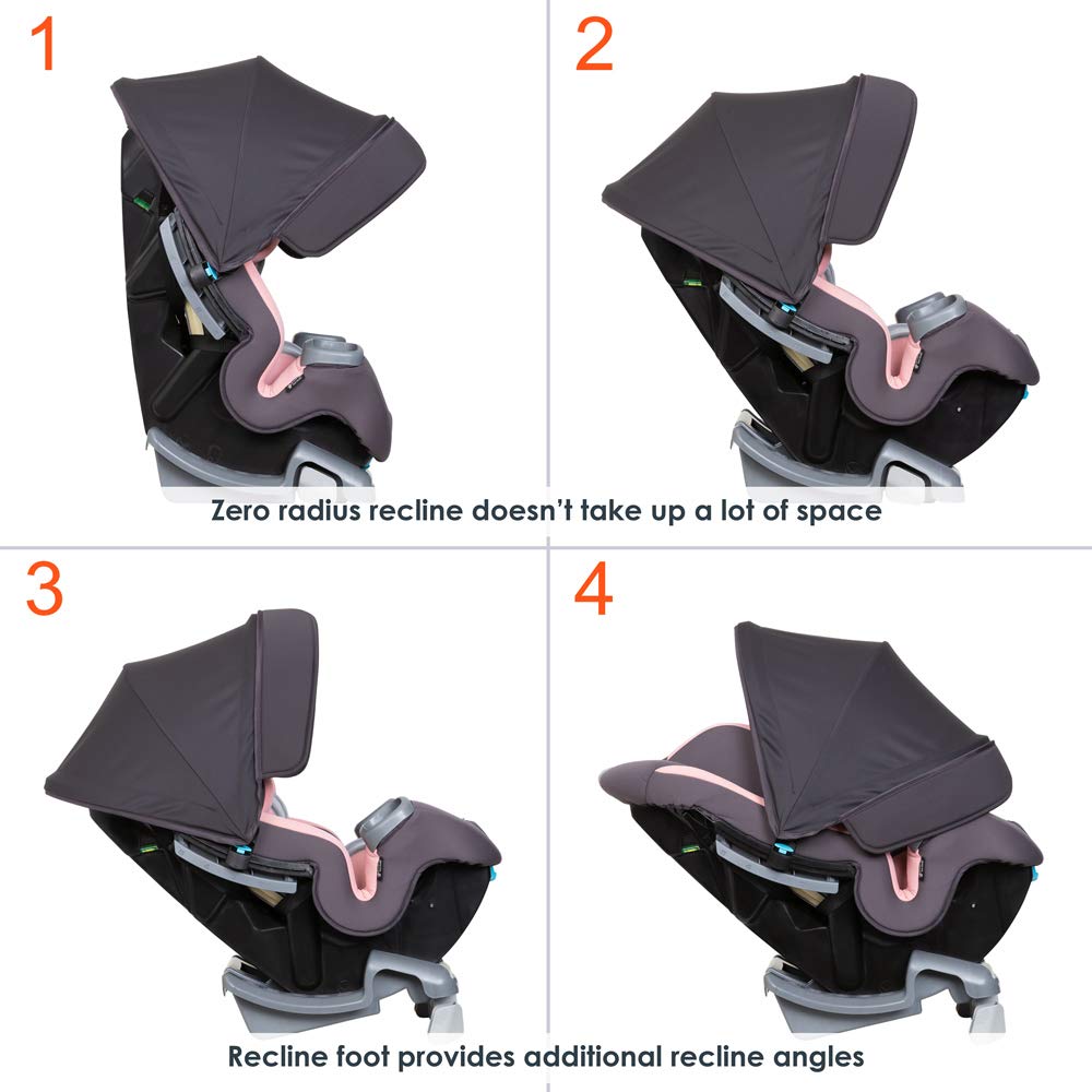 Baby Trend Cover Me 4 In 1 Convertible Car Seat Built In Canopy — image 53