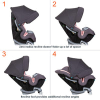 Baby Trend Cover Me 4 In 1 Convertible Car Seat Built In Canopy thumbnail 53