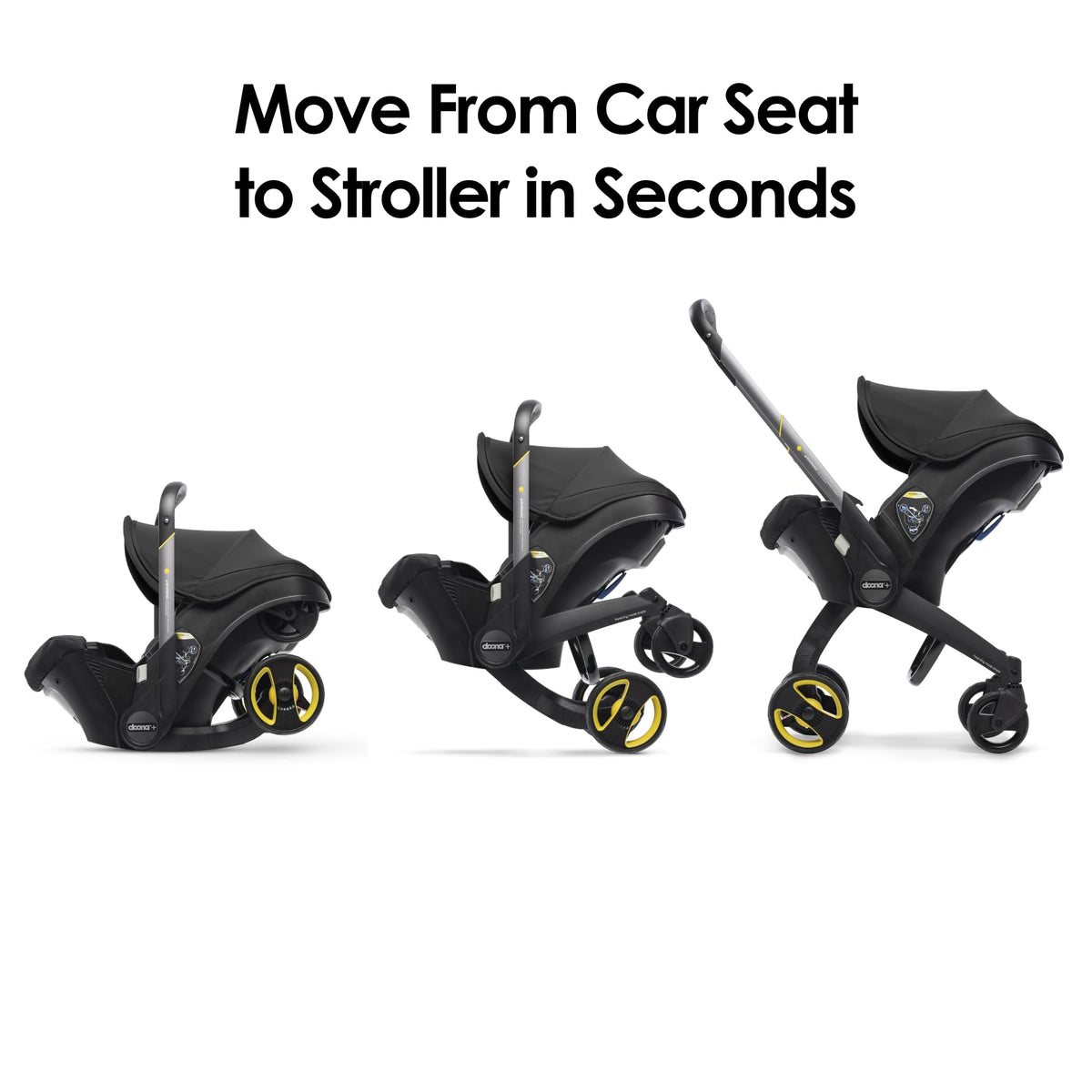 Doona Car Seat And Stroller Nitro Black All In One Travel System For Effortless Transitions — image 28