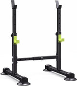 Adjustable Squat Rack with 250kg Capacity & Safety Supports