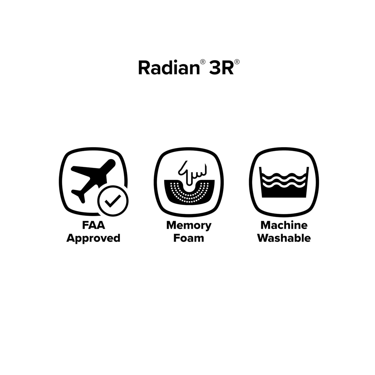 Diono Radian 3R Convertible Car Seat All In One Slim Fit 3 Across — image 24