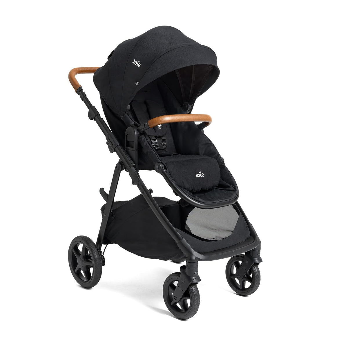Joie Ginger And Mint Latch Travel System 4 In 1 With Base Free Infant Car Seat And All Terrain Stroller Shale Dark — image 6