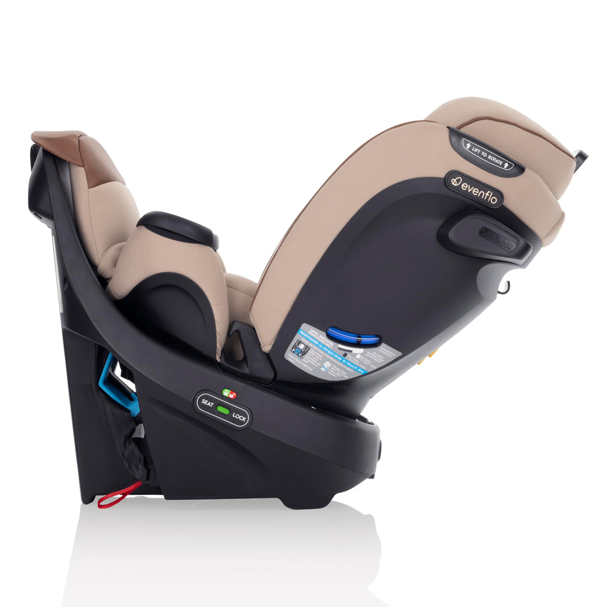 Evenflo Revolve360 Extend Rotational All In One Convertible Car Seat with 360 Degree Rotation and Extended Rear Facing — image 31