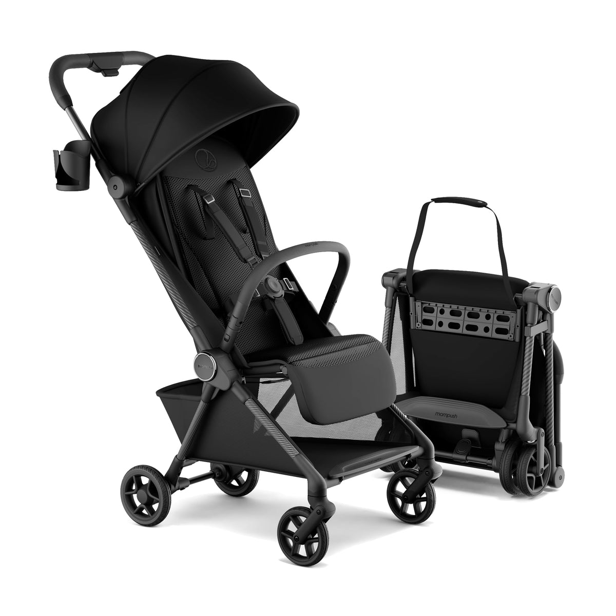 Mompush Nexis Carbon Travel Stroller Ultra Lightweight 11.5 Lb — image 2