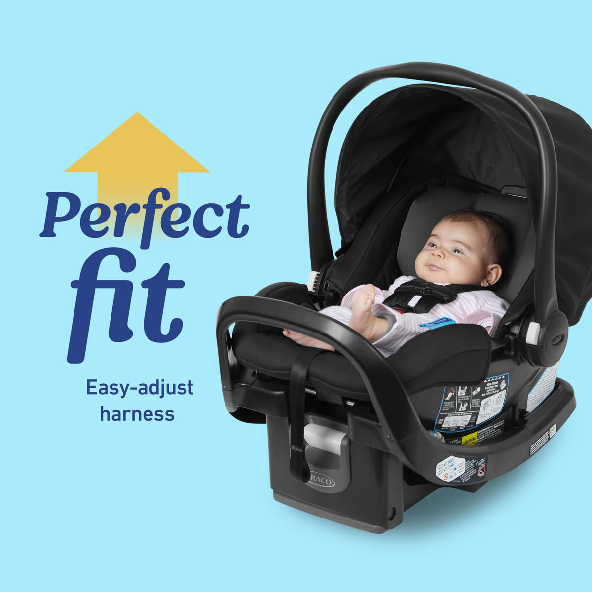 Graco SnugRide SnugFit Infant Car Seat Anti Rebound Bar for Safety — image 34