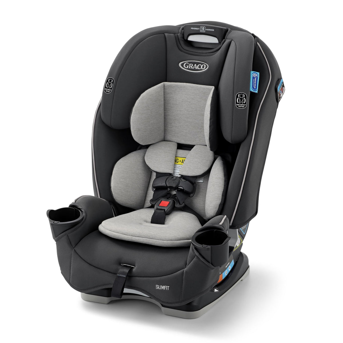 Graco Slimfit 3 In 1 Convertible Car Seat Ultra Space Saving Design For Rear And Forward Facing — image 4
