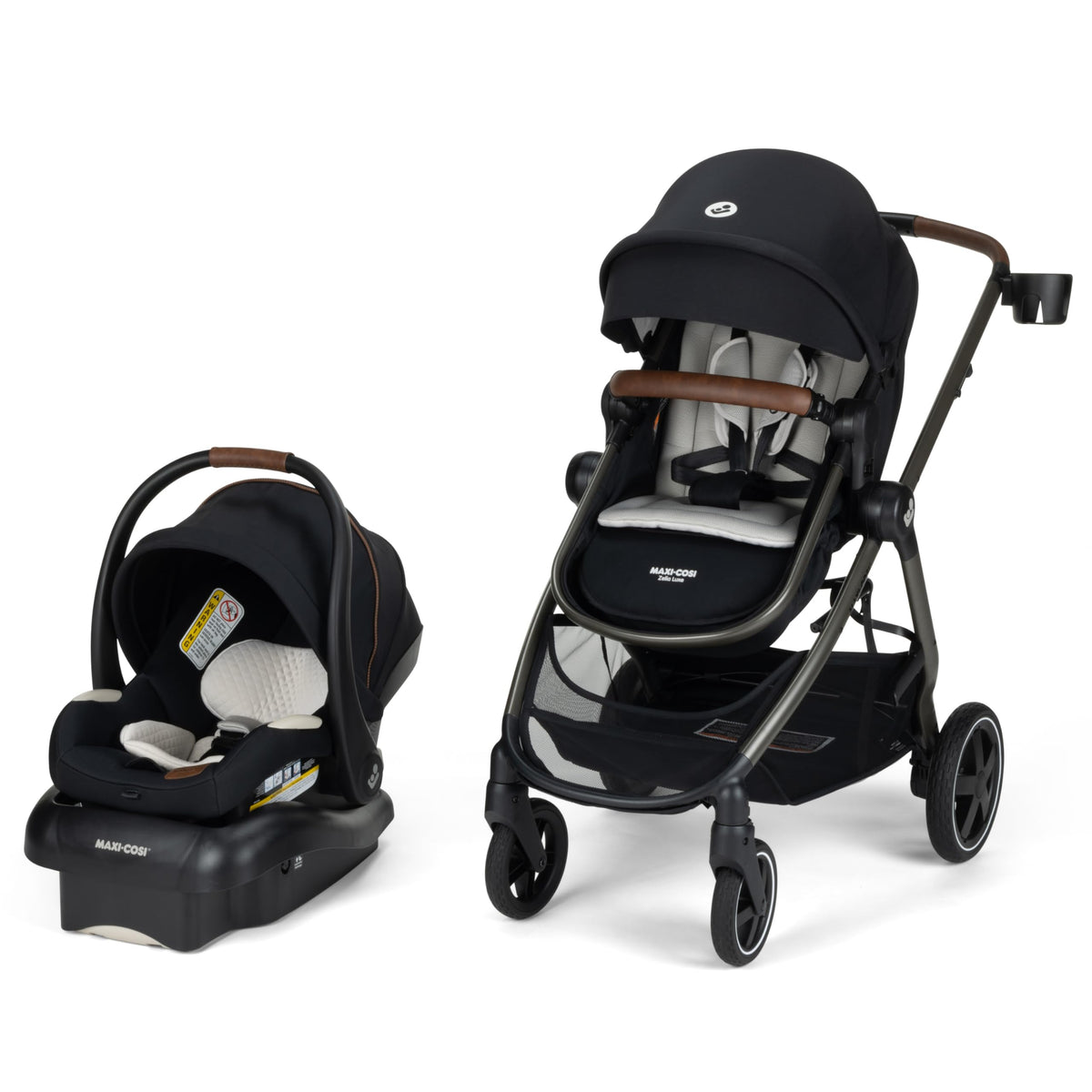 Maxi-Cosi Zelia Luxe 5 In 1 Modular Travel System With Mico Luxe Infant Car Seat — image 6
