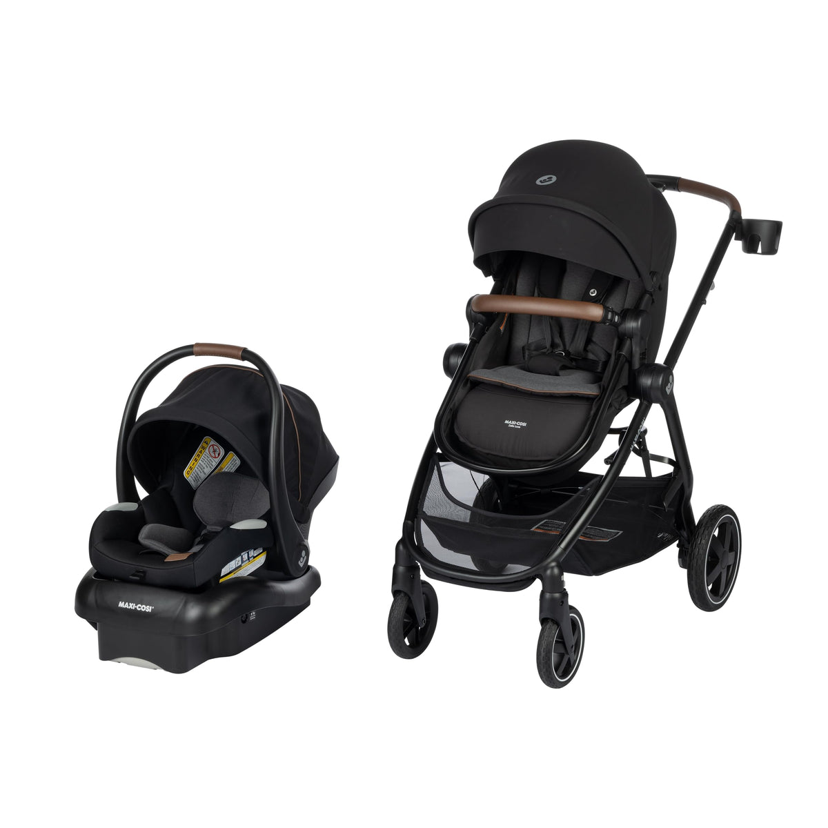 Maxi-Cosi Zelia Luxe 5 In 1 Modular Travel System With Mico Luxe Infant Car Seat — image 2