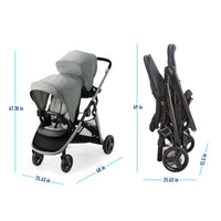 Graco Ready2Grow 2 Point 0 Double Stroller Folds Like a Single for Easy Transport thumbnail 13