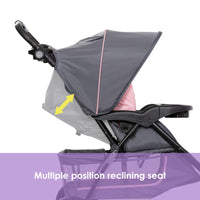 Baby Trend EZ Ride Travel System With EZ Lift Infant Car Seat Dash Pink One Hand Fold All Terrain Wheels thumbnail 68