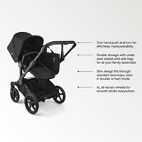 Bugaboo Donkey 6 Stroller All Terrain For Newborns And Toddlers thumbnail 9